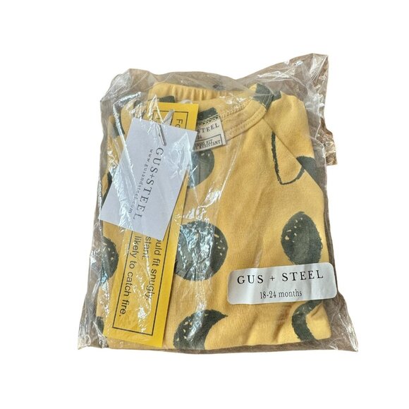 NWT Gus + Steel Moon Phases On Flax Lounge Set 18/24 - Picture 4 of 4